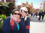 Juliana e Isabella no Hollywood Studios.