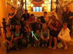Parte do grupo no Magic Kingdom.