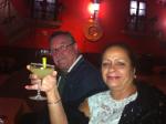 Puhl e Ivanira no Jantar com Show Mexicano.
