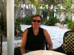 Nilva, na chegada ao Hotel Elcano em Acapulco.