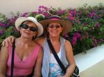 Nilva e Derva passeando por Acapulco.