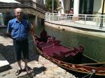 Waldemar no Shopping La Isla, em Acapulco.
