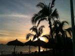 Por do Sol na Baia de Acapulco, no nosso Hotel Elcano.