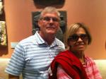 Antonio e Teca na visita ao Museu Nacional de Antropologia.