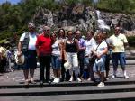 Grupo no Santuário de Guadalupe.
