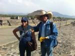 Ivanira em Teotihuacan.