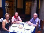 Almoço no Hotel Colonial de Puebla.