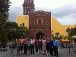 Grupo na Igreja de Sta. Maria Tonantzintla.