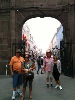Passeando pelo centro de Puebla.