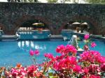 Nossa piscina na Hacienda Vista Hermosa.