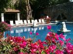 Nossa piscina na Hacienda Vista Hermosa.