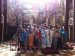 Grupo após a nossa celebração na Basílica da Anunciação.
