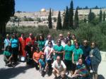Grupo após a Missa nos Jardins das Oliveiras.