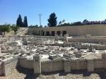 Miniatura de Jerusalém no Museu de Israel.