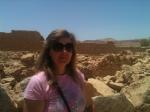 Bernardete na Fortaleza Masada.