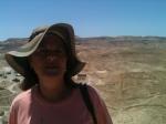 Nilva na Fortaleza Masada.