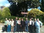 Grupo na visita à Catacumba Di Domitilla, em Roma.