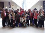 Grupo no Louvre, Paris.