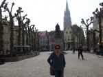 Nilsa em passeio por Bruges, Bélgica. 