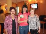 Nilsa e Marilena com a guia, Ana.