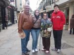Ivan, Mariana, Ail e Iuri em York.