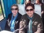 Marilena e Nilsa no caminho a Porto Alegre.