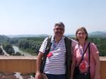 Ivan e Maria Luiza na Abadia de Melk.