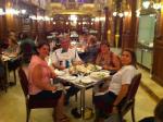 Rosa, Bira, Tere e Shirlei no Café Nova York, em Budapeste.