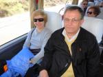 Lurdes e Ivo a caminho de Porto Alegre.