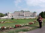 Dione no Palácio Belvedere, em Viena