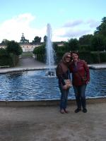 Lurdinha e Rosa em passeio por Potsdam.