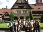 Grupo em passeio por Potsdam.