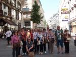 Grupo em passeio pelo centro de Viena.