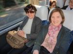 Dolores e Maria Luiza a caminho de Porto Alegre.