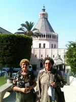 Odilla e Odete em Nazareth.