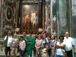 Nosso grupo após a celebração da Missa.