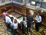 Grupo visitando a Basílica de São Paulo fuora Mura.