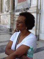 Maria Lúcia na Basílica de São Paulo fuora Mura.