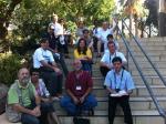 Grupo reunido no Monte das Benaventuranças.
