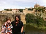 Rosita e Marisa em Toledo.