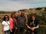 Ivania, Irma, Ivan e Célia em Toledo.