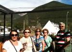 Numa das muitas paradinhas na estrada, desta vez a caminho de Lourdes.