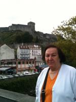 Maria Ivone no Santuário de N. Sra. de Lourdes.