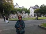 Célia no Santuário de N. Sra. de Lourdes.