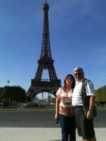 Ivan e Marisa em Paris.