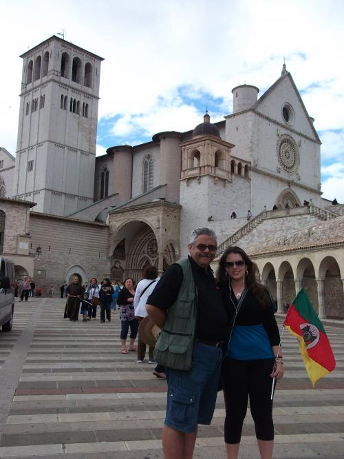 Ivan e Mariana em Assis.