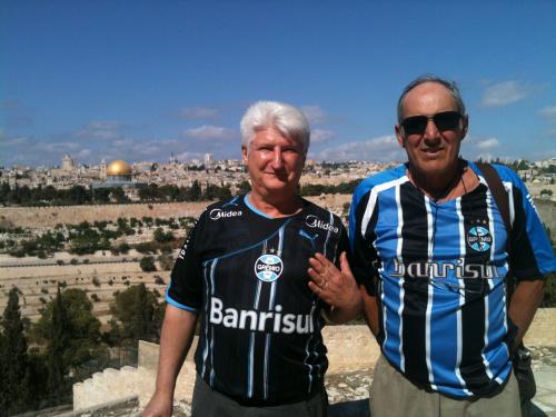 Vista de Jerusalém desde o Monte das Oliveiras.