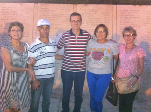 No Monte Scopus, em Jerusalém.