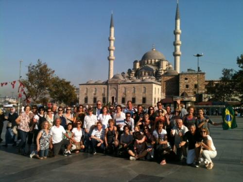 Grupo em Istambul.