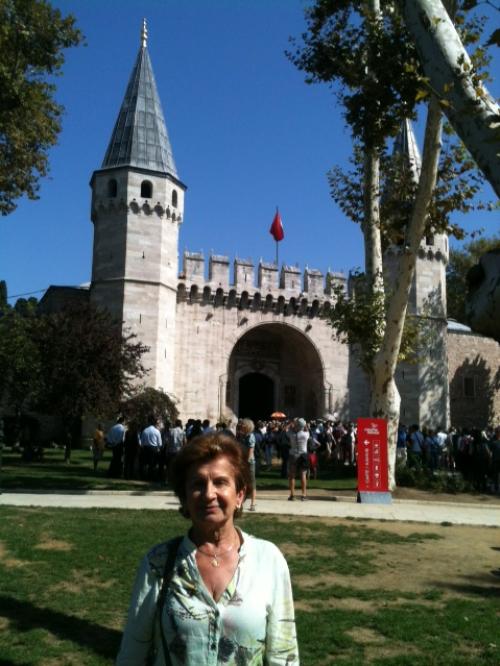 Passeando em Istambul.